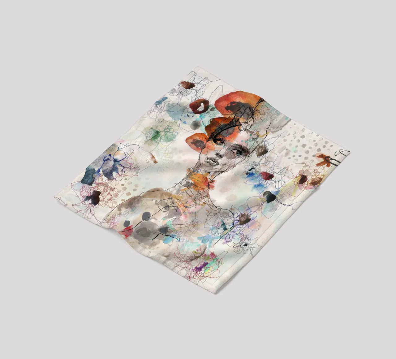 chromatics coperta in pile da Giulio Iurissevich