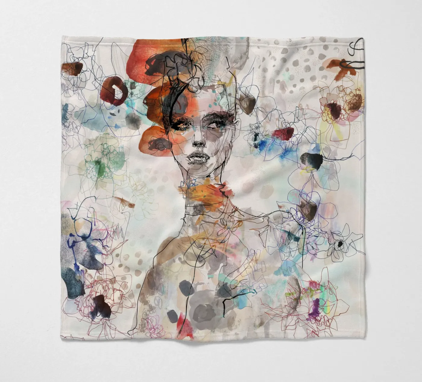 chromatics coperta in pile da Giulio Iurissevich