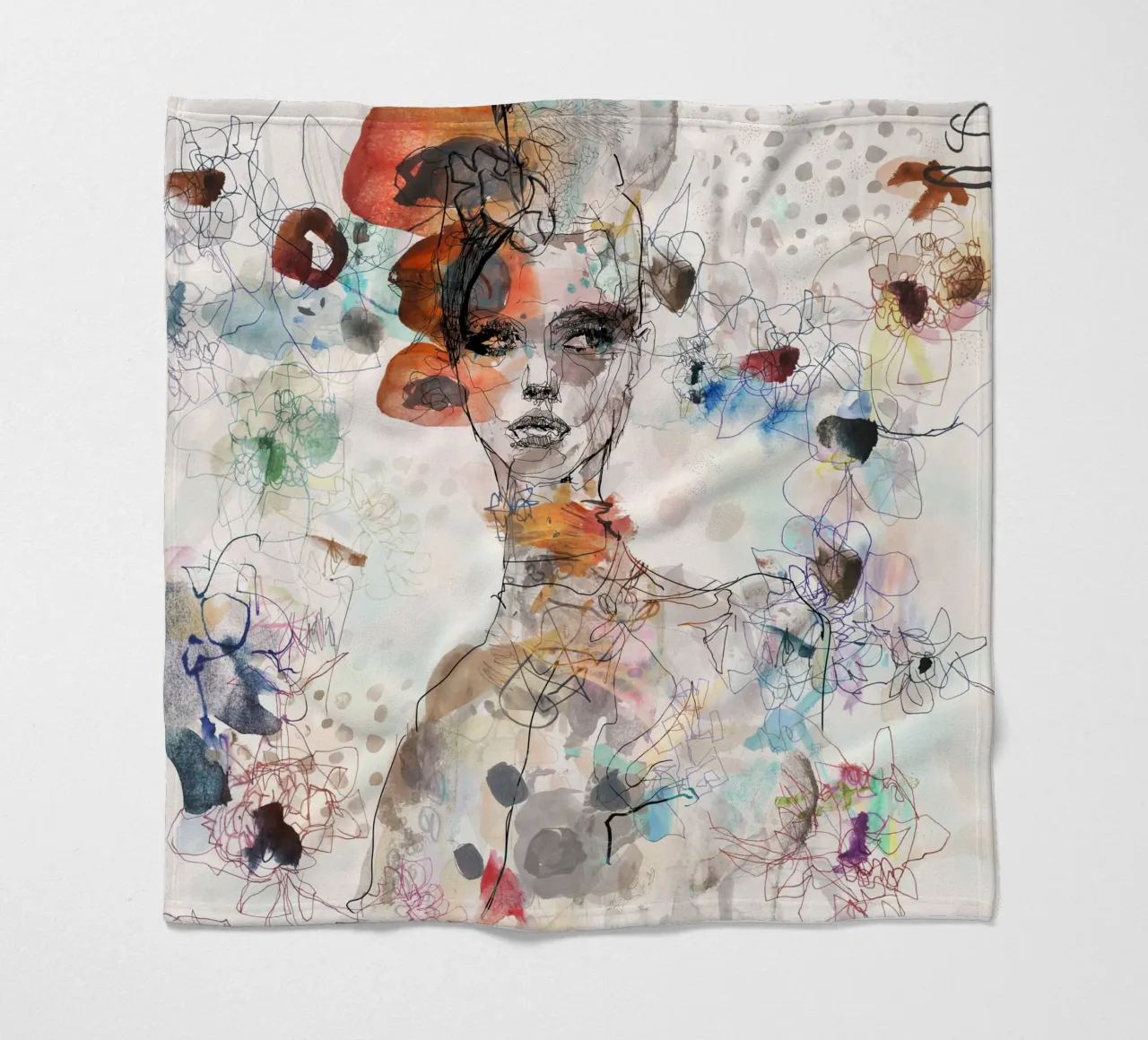 chromatics coperta in pile da Giulio Iurissevich