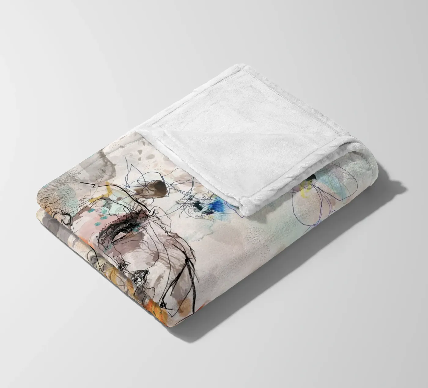 chromatics coperta in pile da Giulio Iurissevich