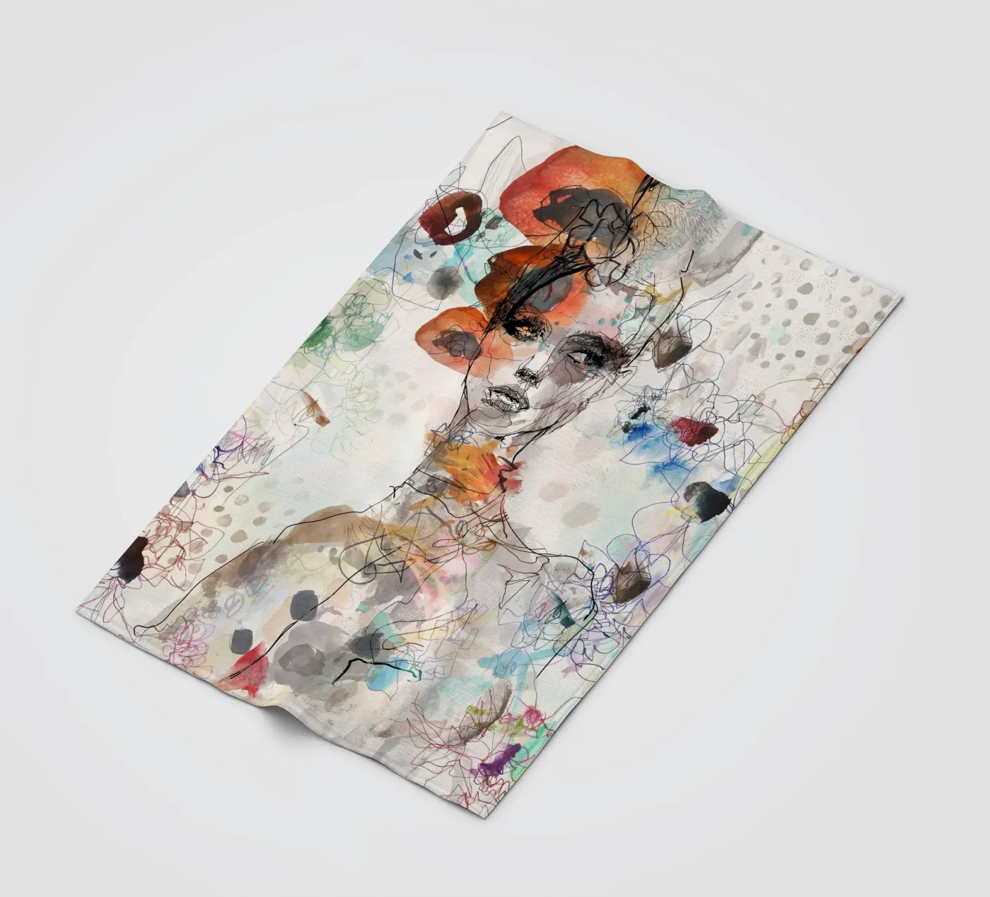 chromatics coperta in pile da Giulio Iurissevich