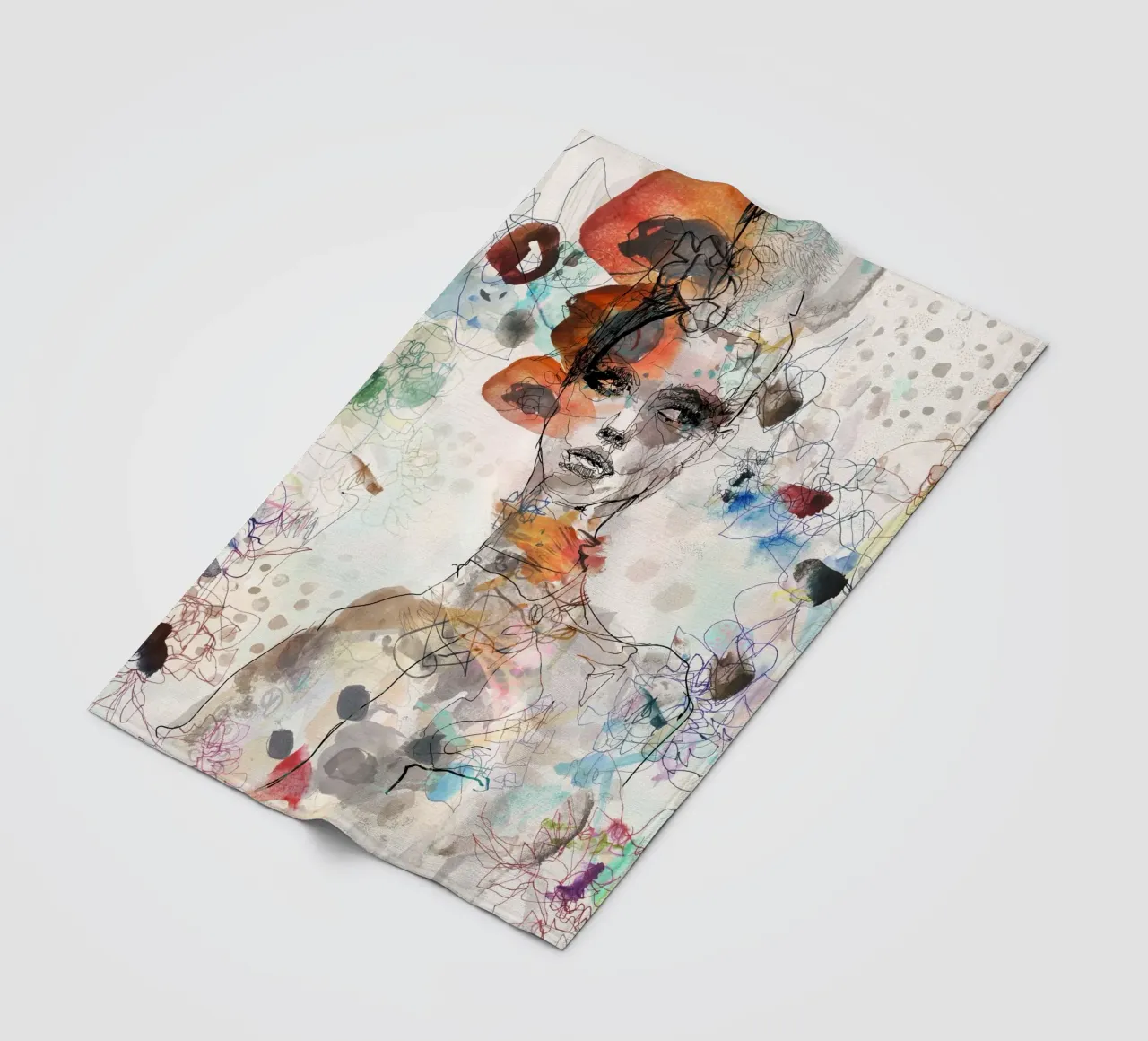 chromatics coperta in pile da Giulio Iurissevich