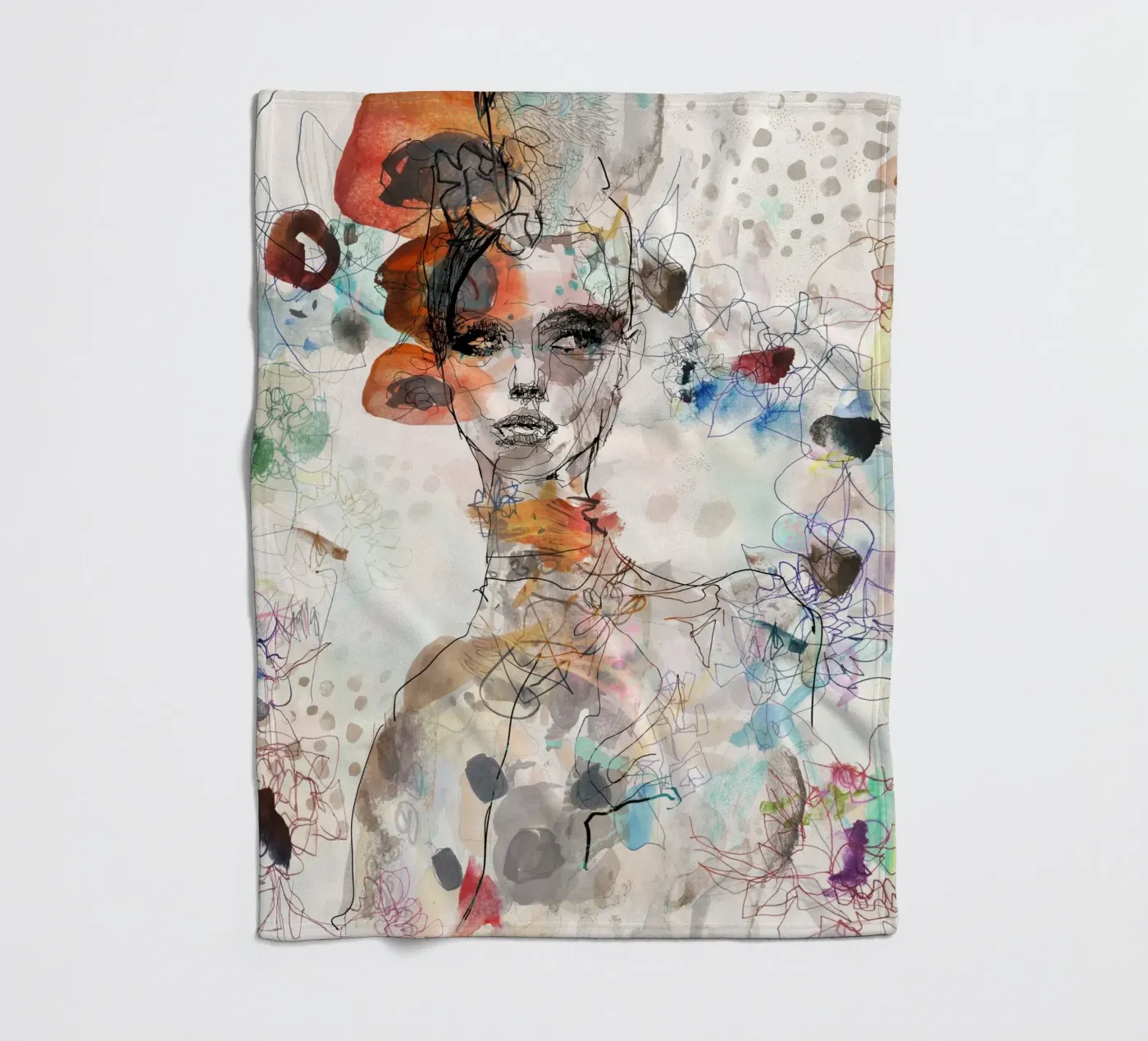 chromatics coperta in pile da Giulio Iurissevich