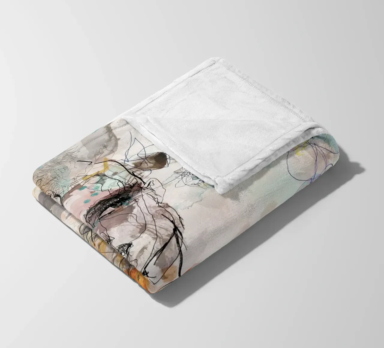 chromatics coperta in pile da Giulio Iurissevich