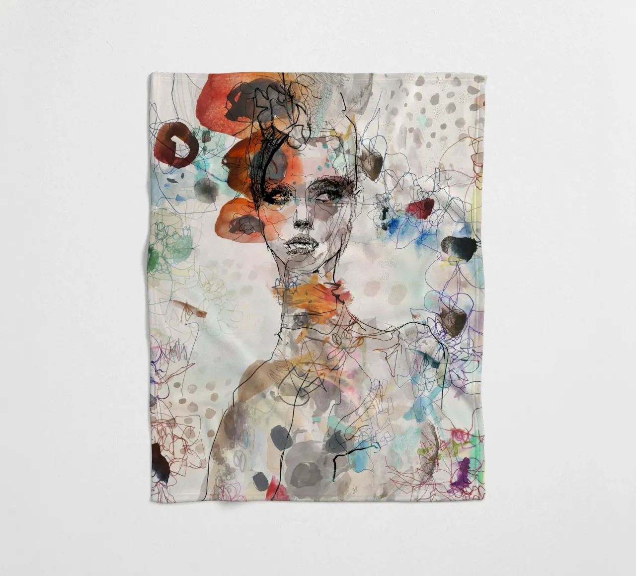 chromatics coperta in pile da Giulio Iurissevich