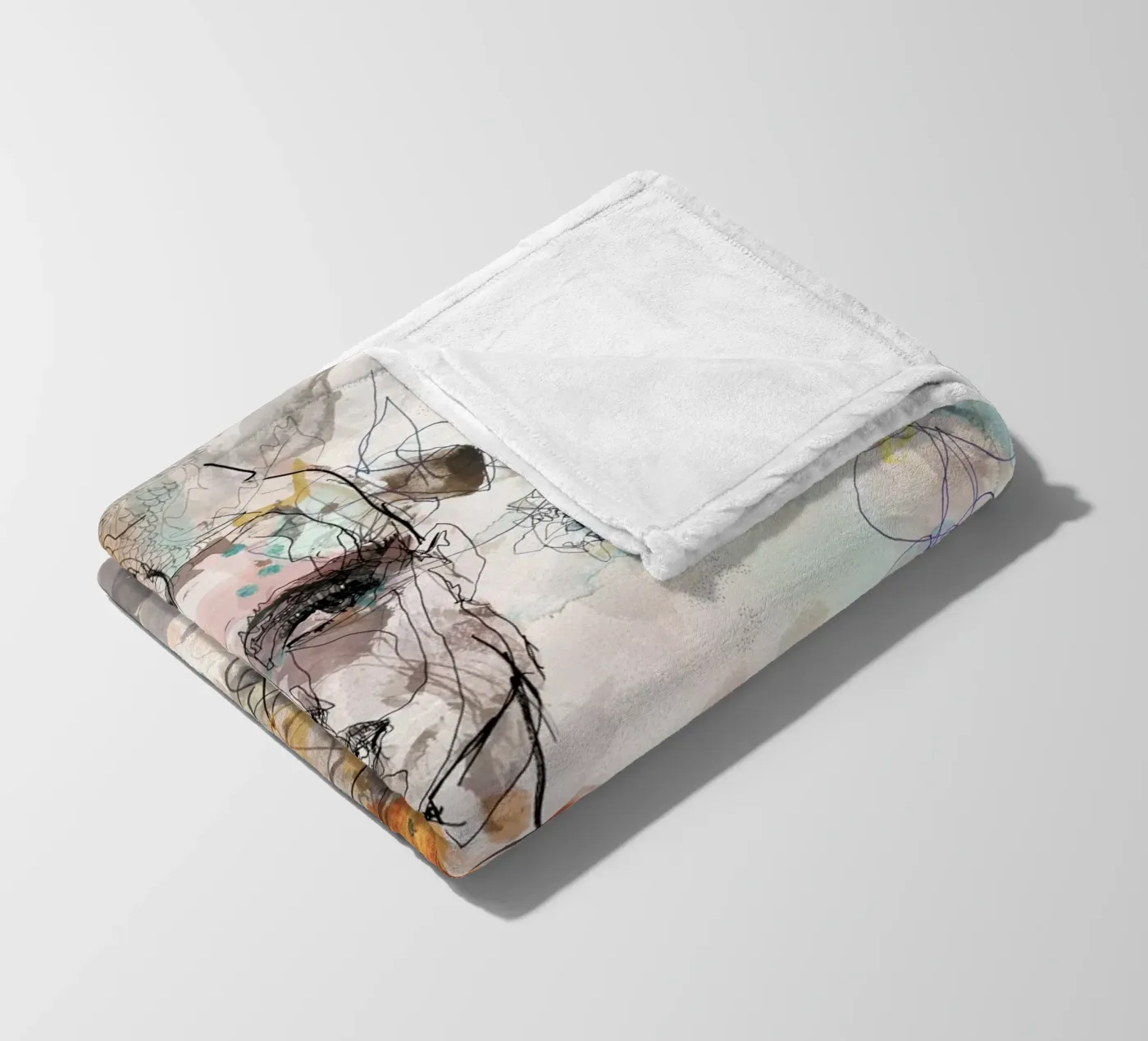 chromatics coperta in pile da Giulio Iurissevich