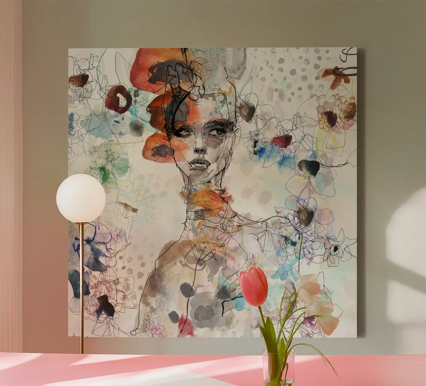 cromatica tela da Giulio Iurissevich