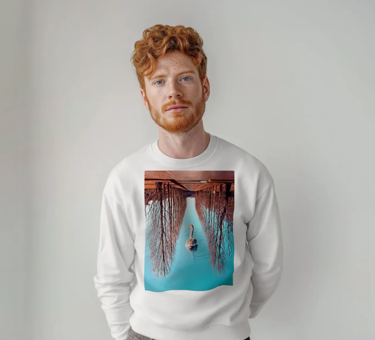 Swanomaly felpa da mofartmonica