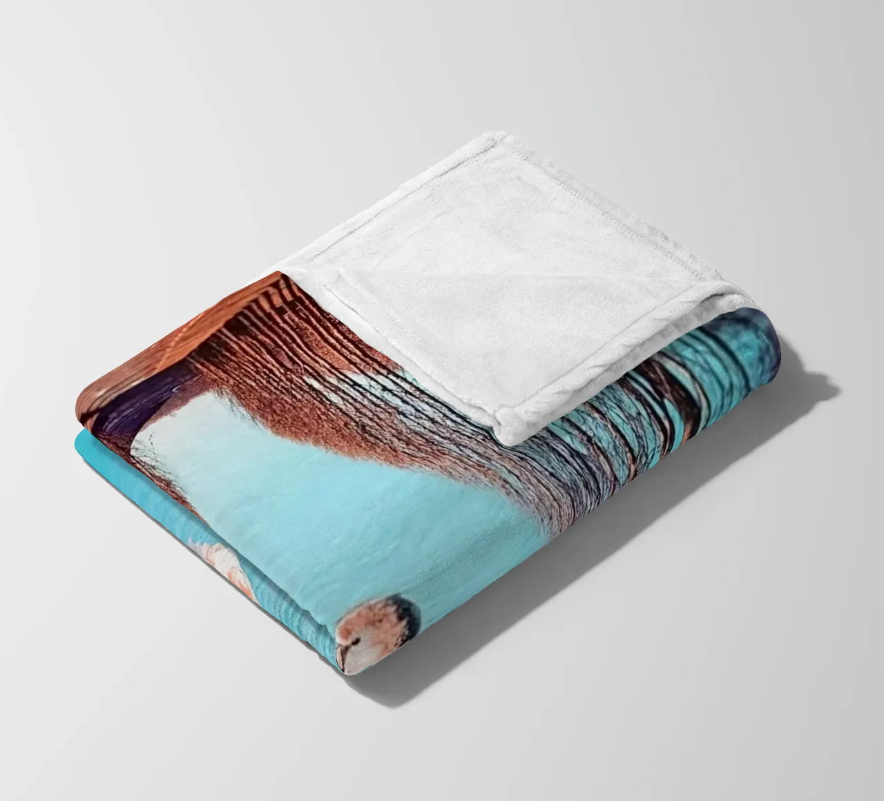 Swanomaly coperta in pile da mofartmonica