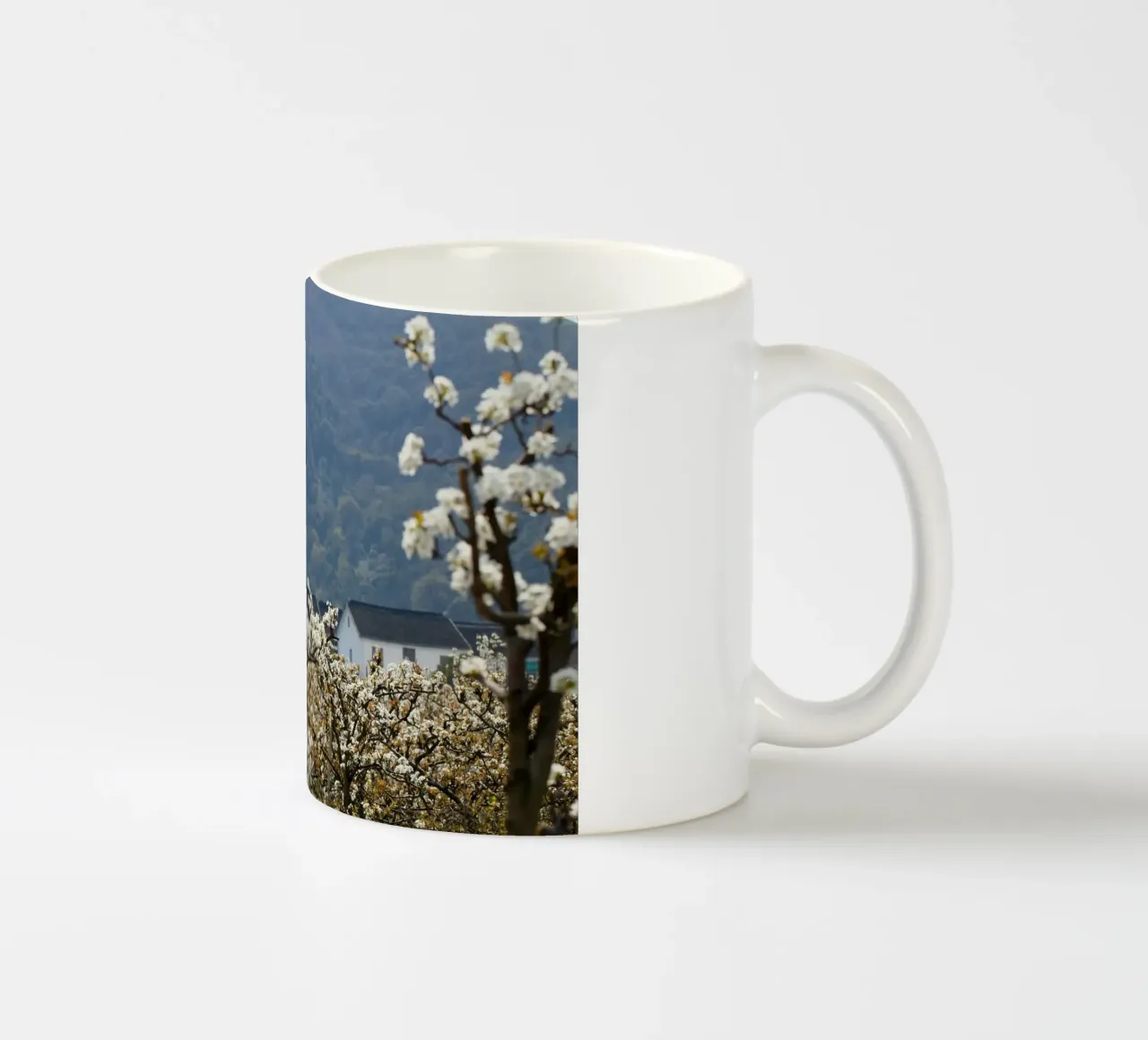 blossoming branches orchard tazza in ceramica da Histrol