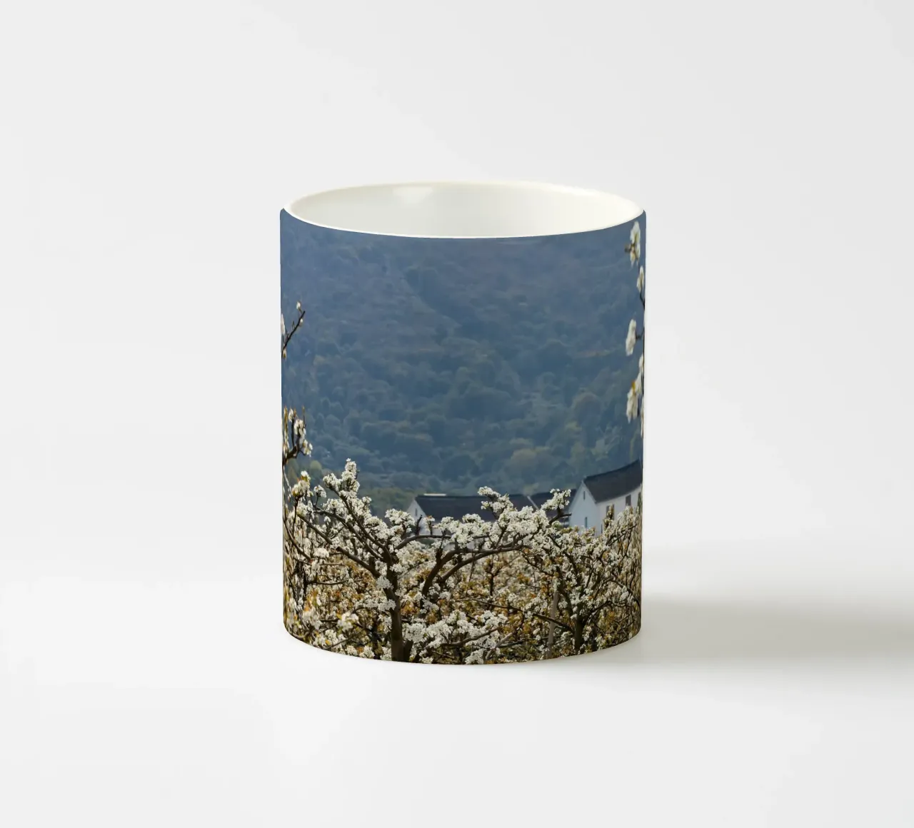 blossoming branches orchard tazza in ceramica da Histrol