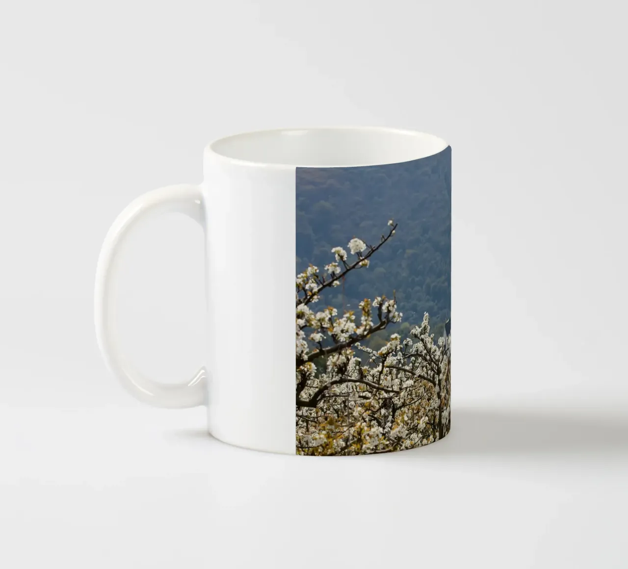 blossoming branches orchard tazza in ceramica da Histrol