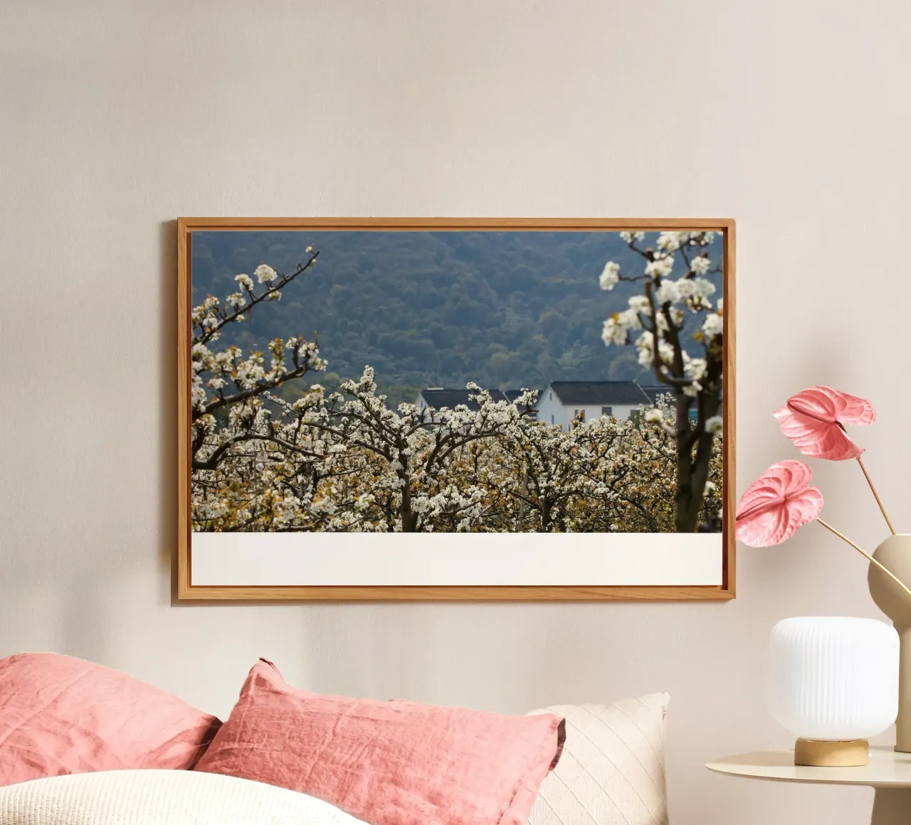 blossoming branches orchard alluminio dibond da Histrol