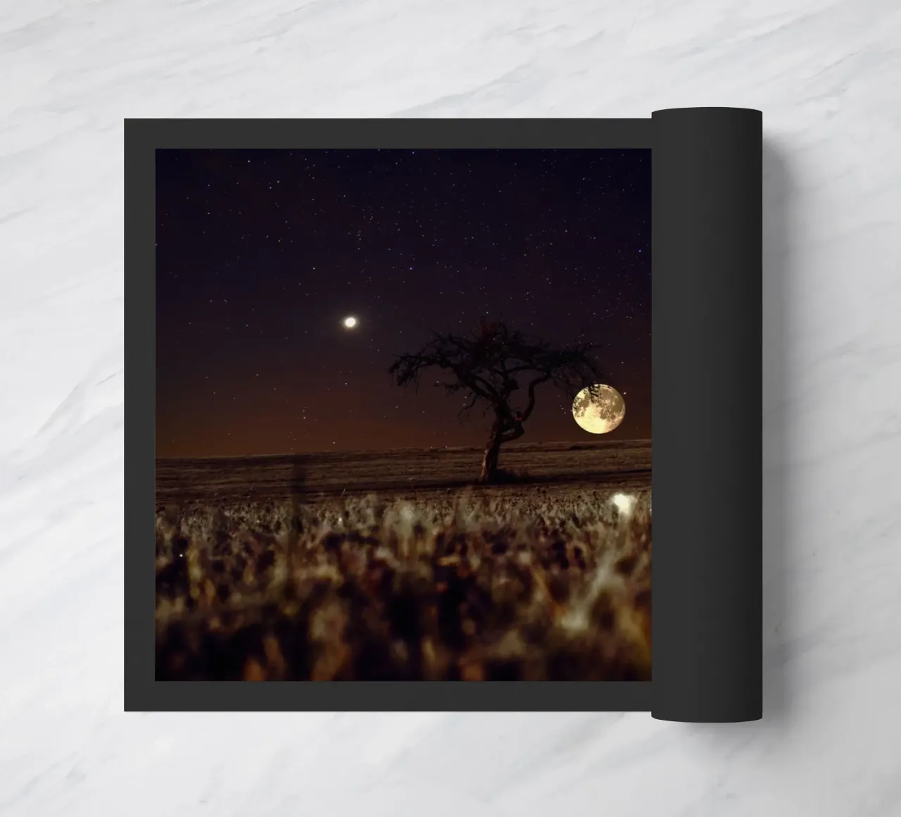 bright moon doormat by Histrol