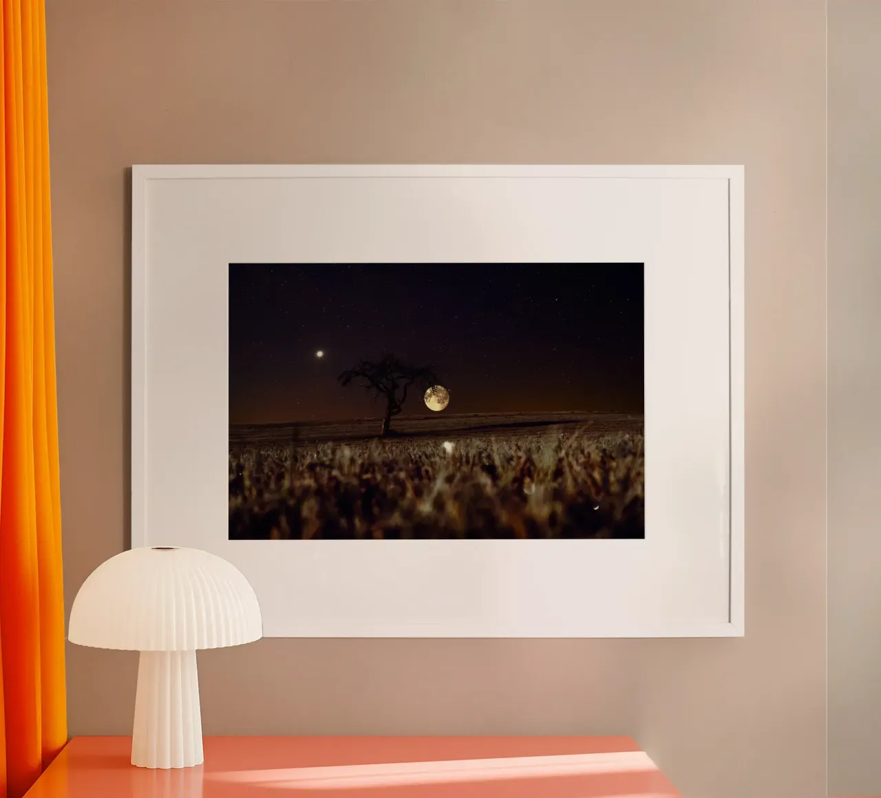 bright moon poster da Histrol