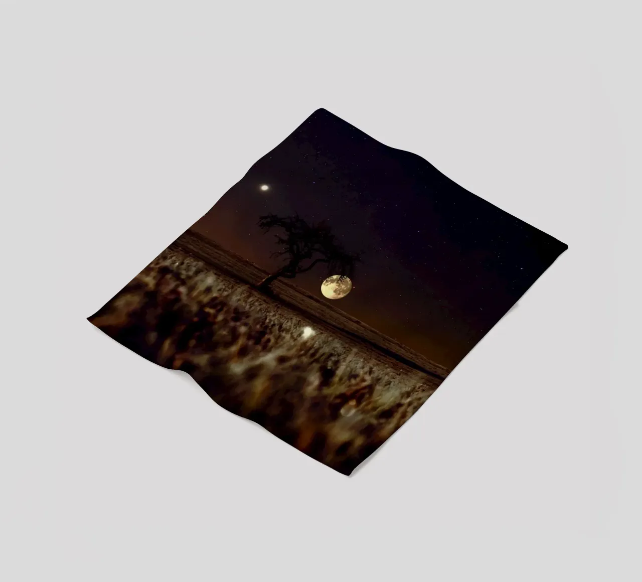 bright moon coperta in pile da Histrol