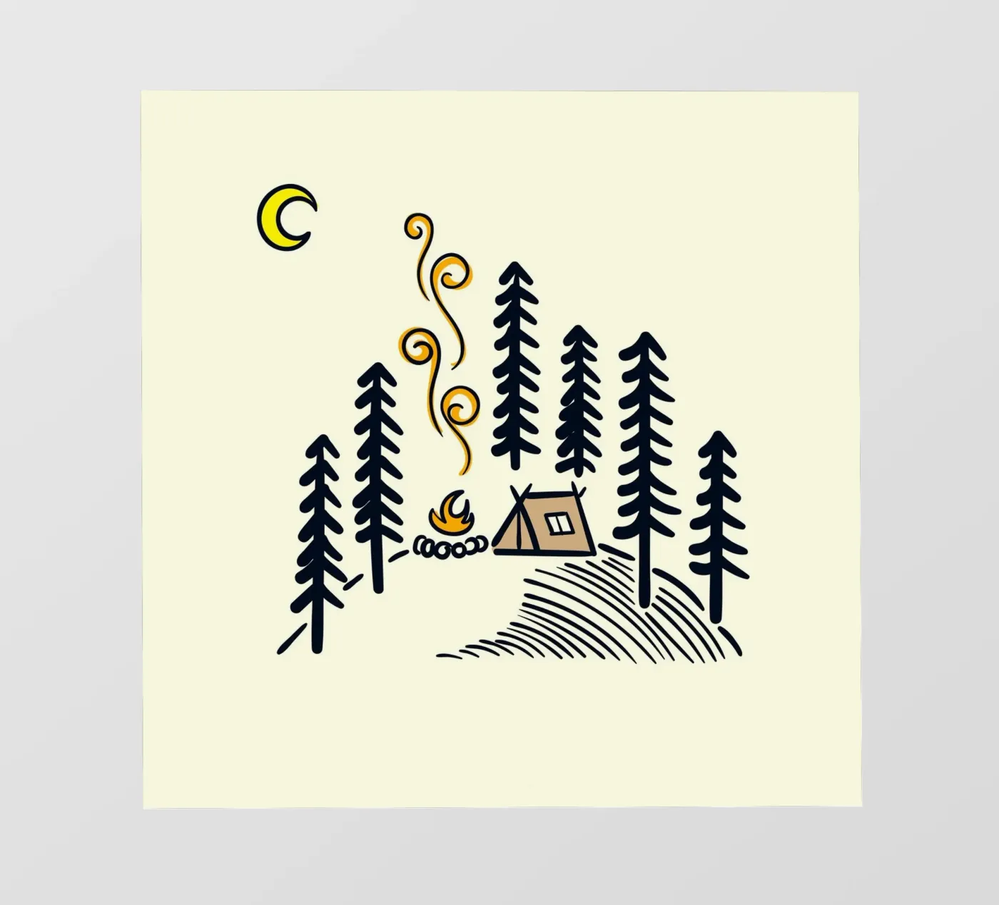 campground pellicola backlit da Histrol