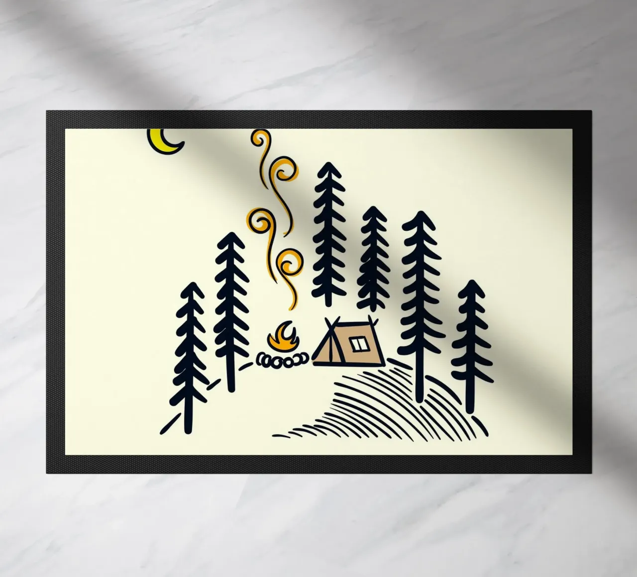 campground doormat by Histrol