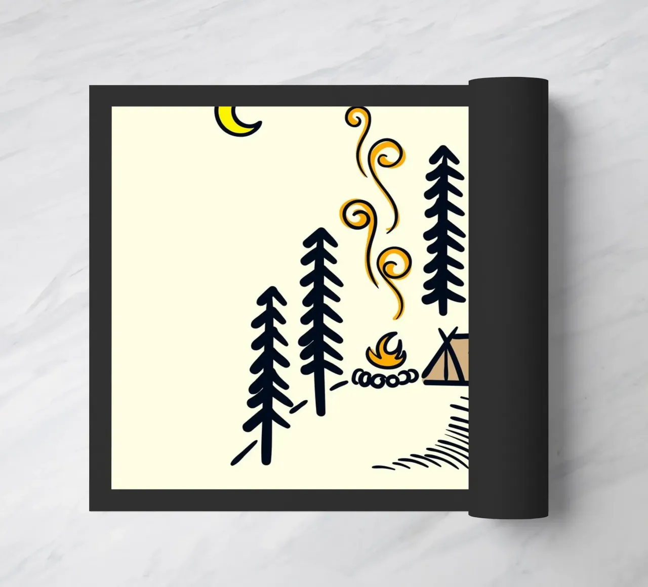 campground doormat by Histrol