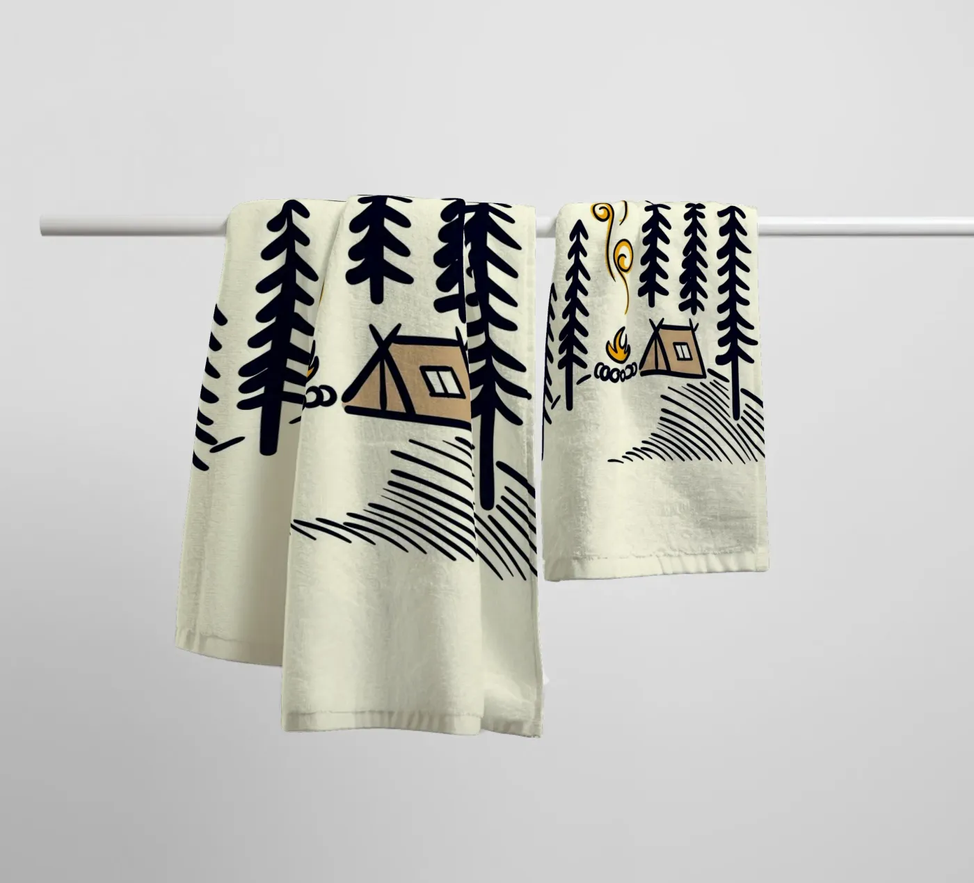 campground towel by Histrol