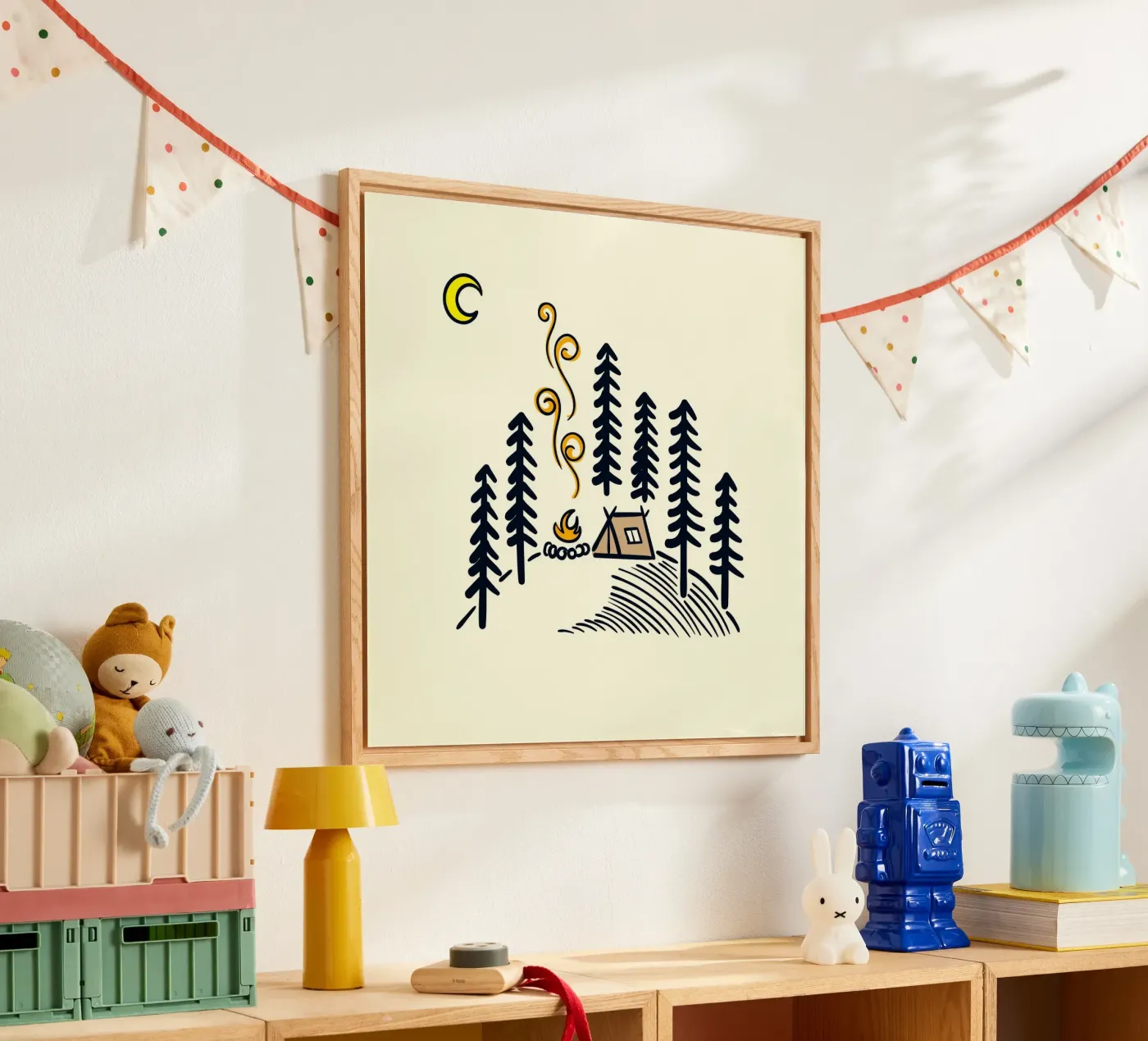 campground acrylic glass by Histrol