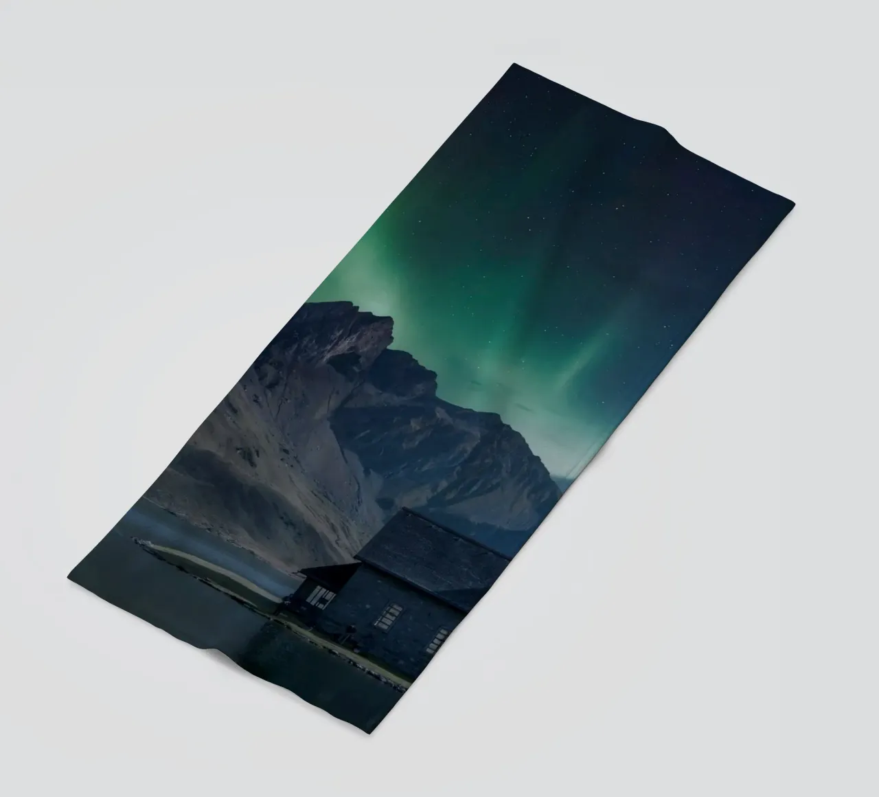 stone building sky beach towel by Histrol
