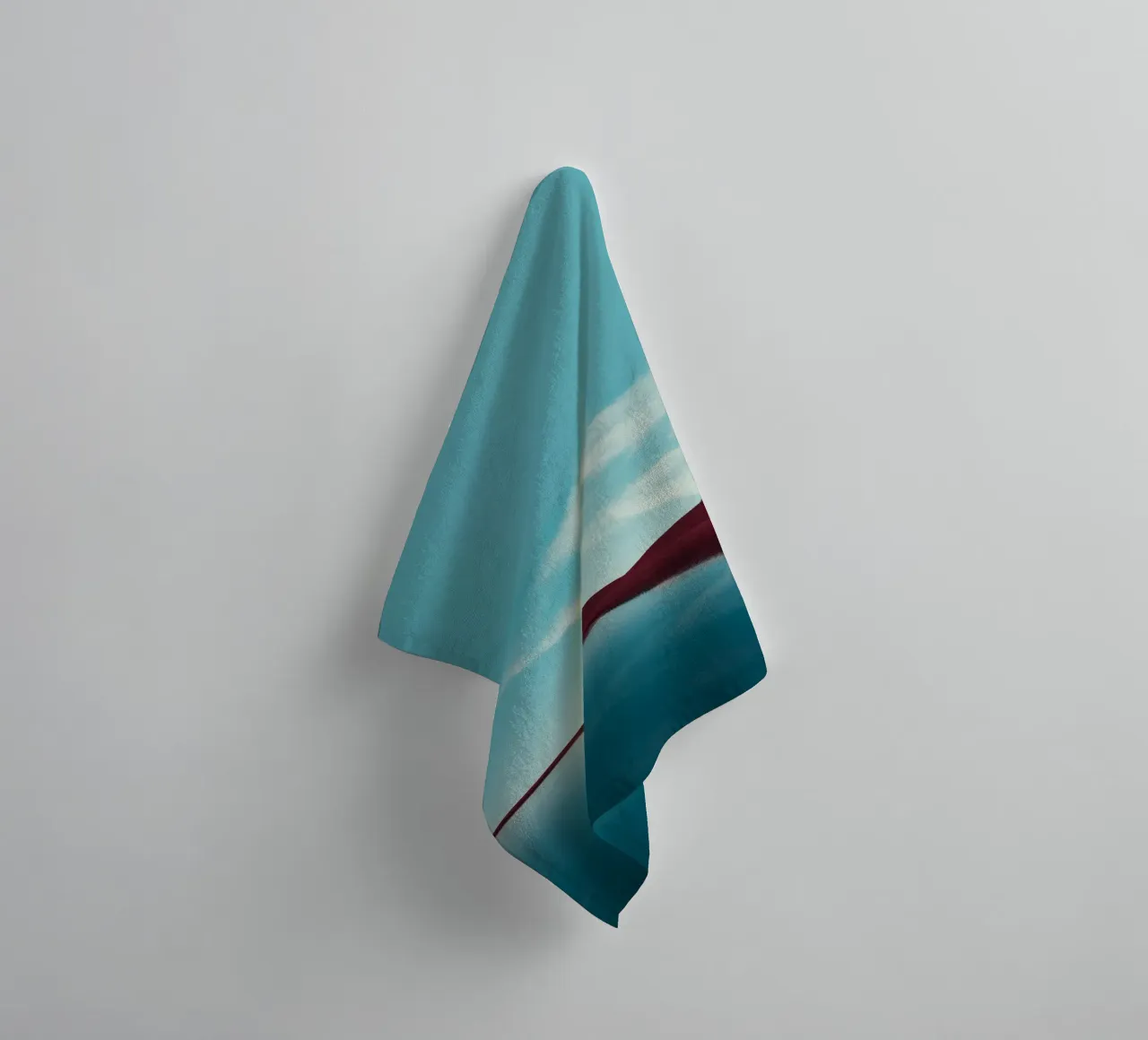 minimal calm nature towel by Histrol