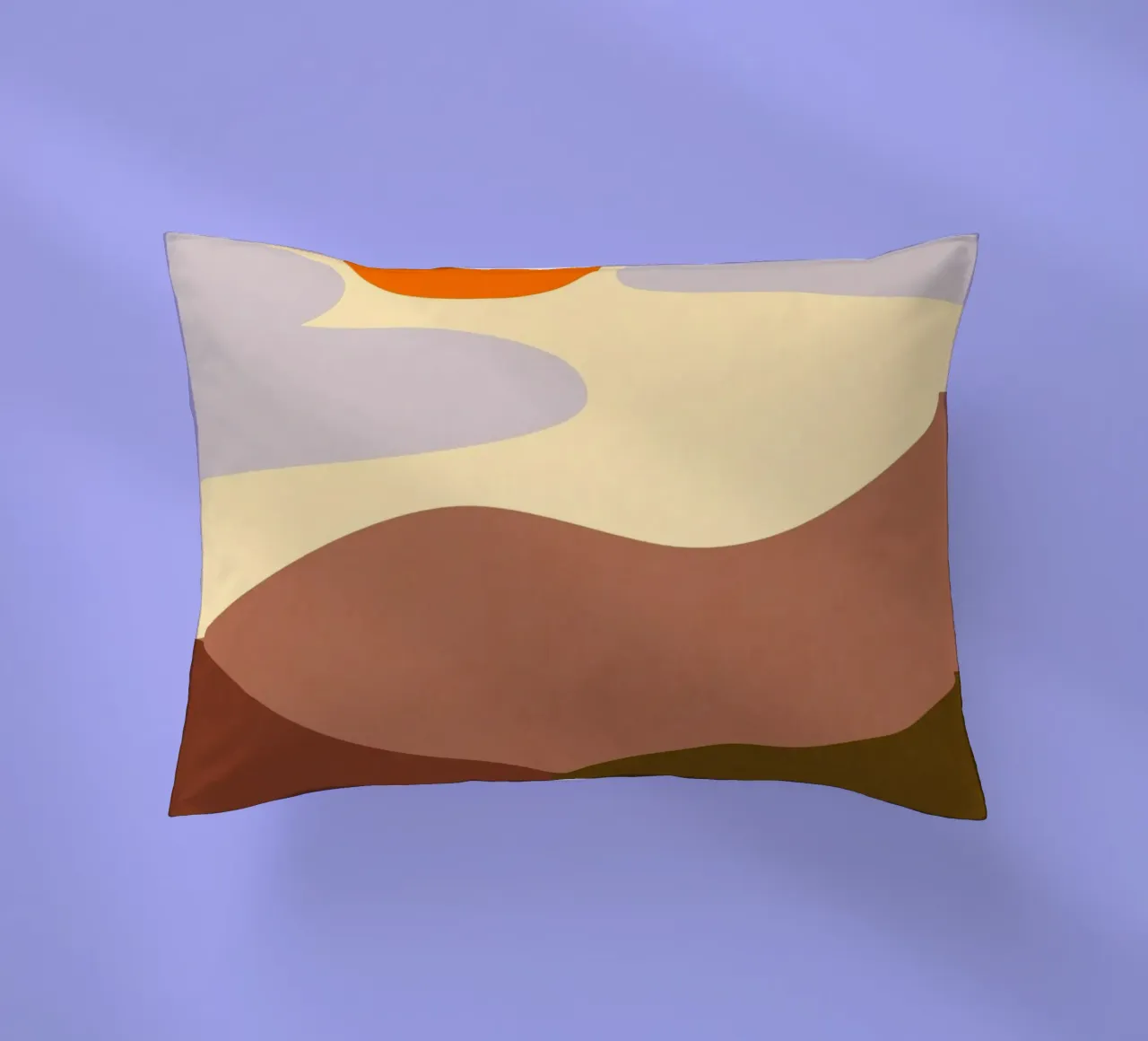 valley outdoors serene decorative cushion by Histrol
