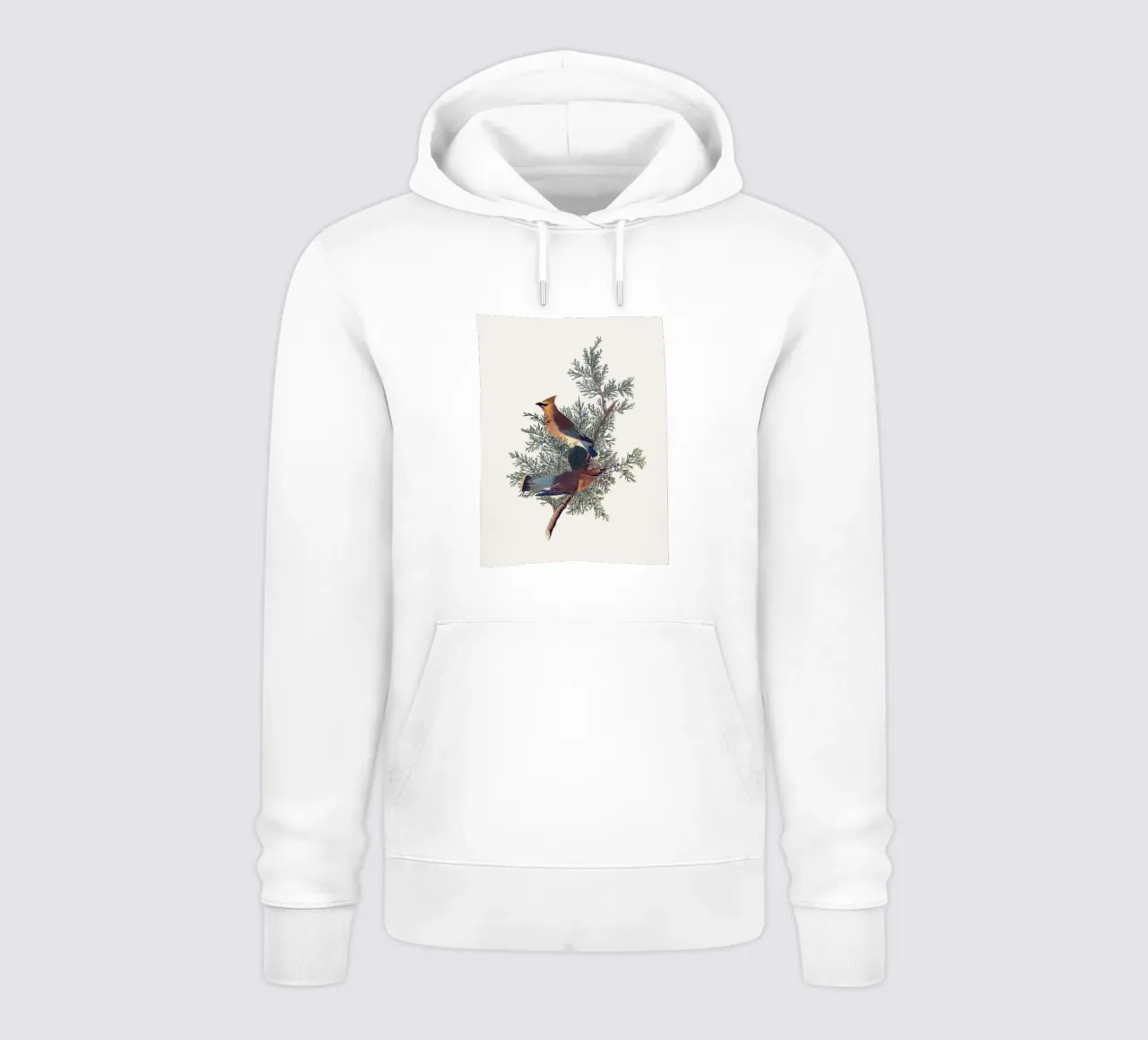 Audubon Cedar Bird felpa con cappuccio da apoloprints
