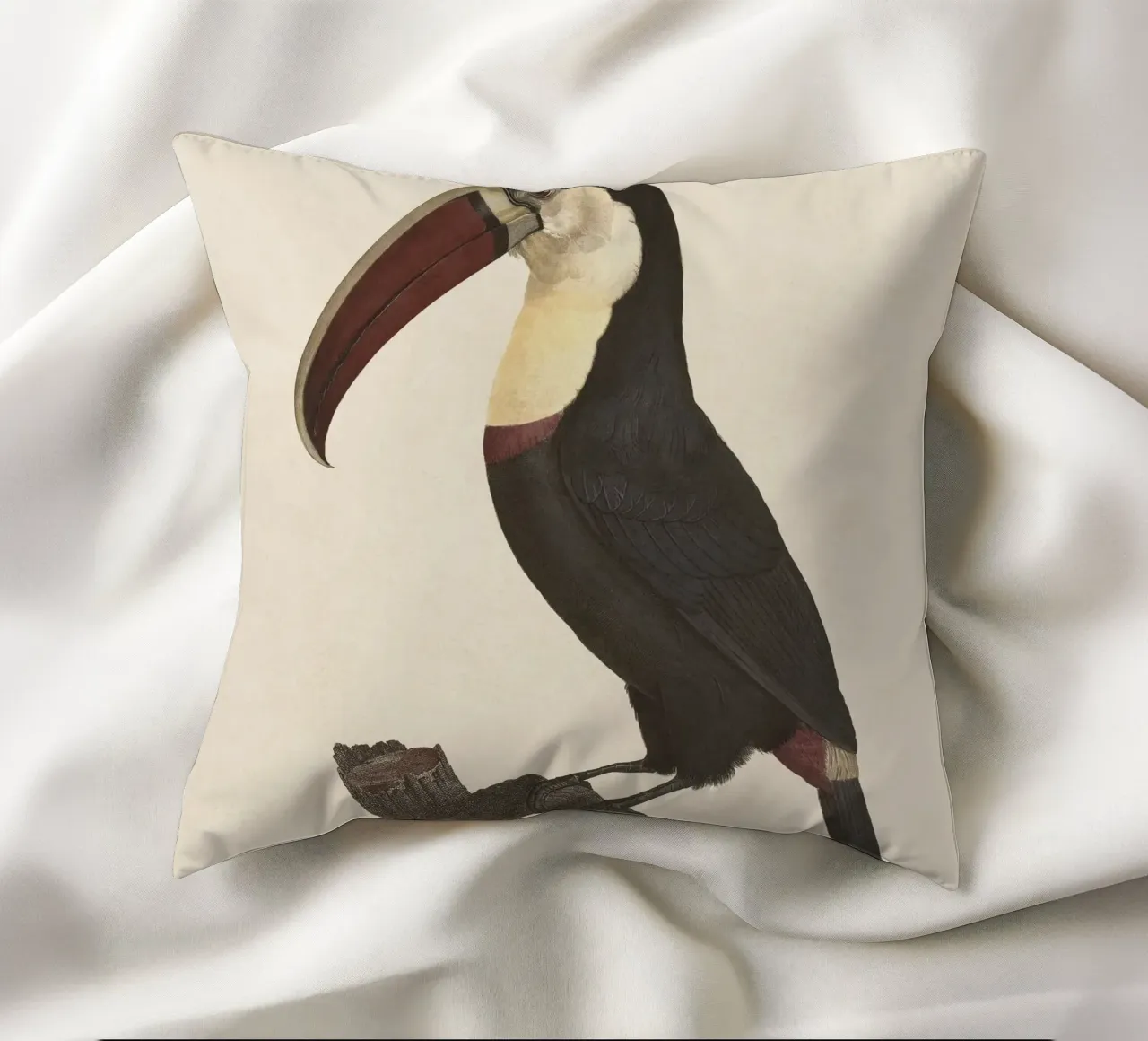 Bird Toucan no. 1 cuscino da apoloprints