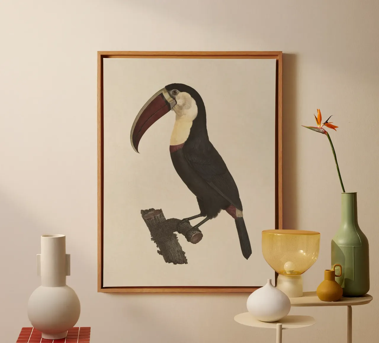 Bird Toucan no. 1 canvas van apoloprints