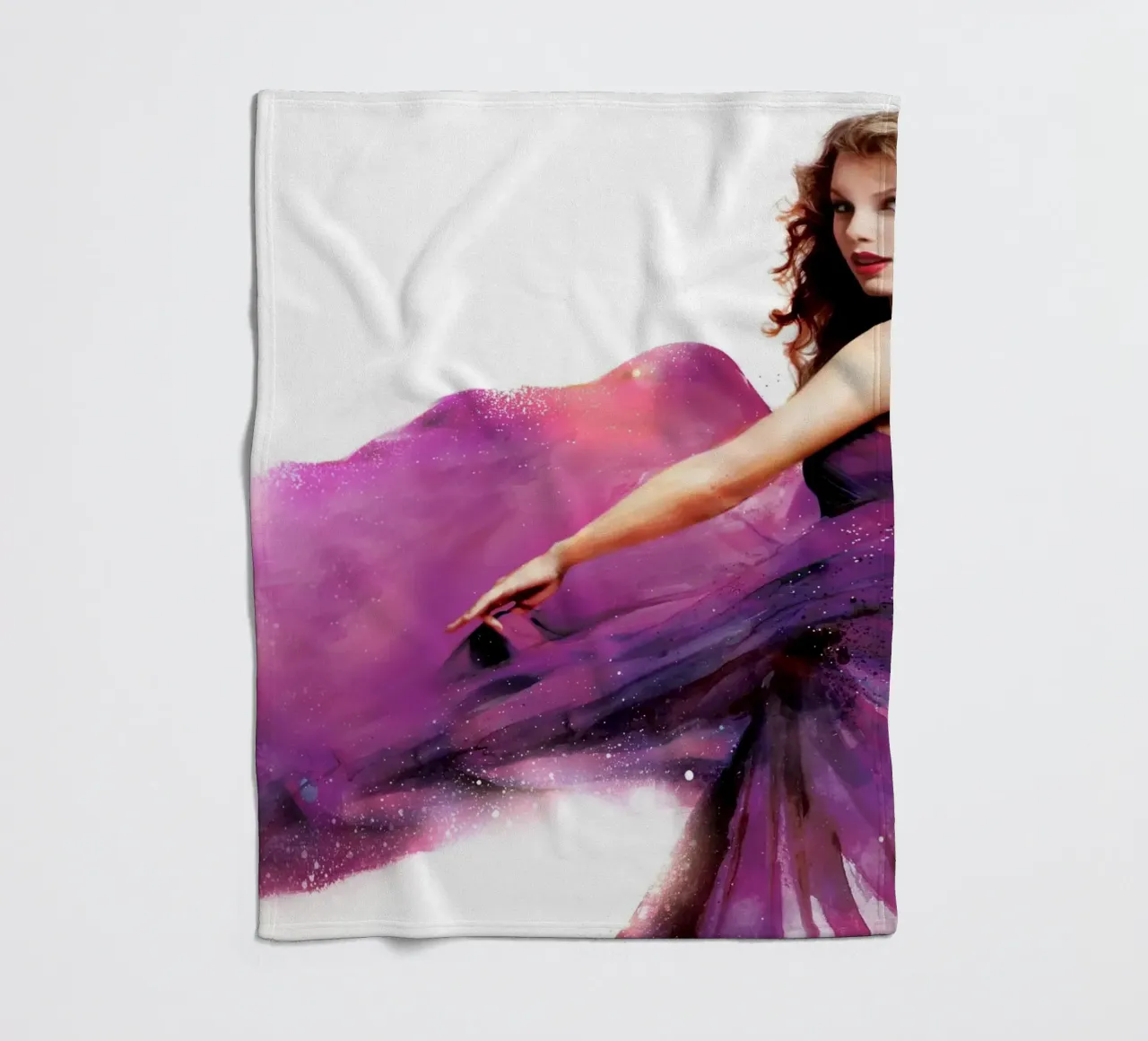 Taylor swift coperta in pile da Musadad Shop