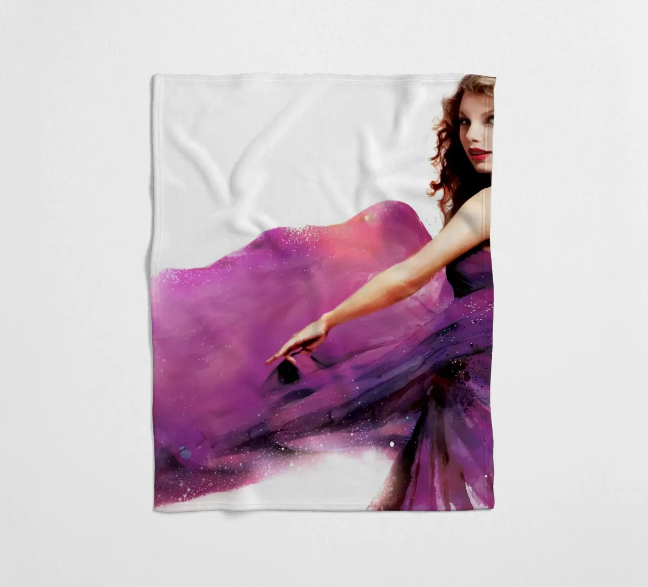 Taylor swift coperta in pile da Musadad Shop