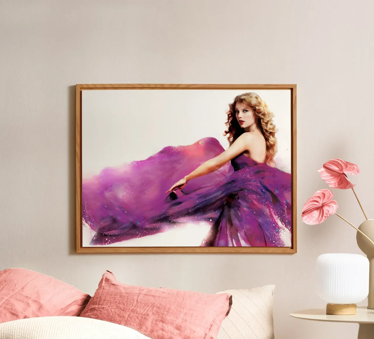 Taylor swift alluminio dibond da Musadad Shop