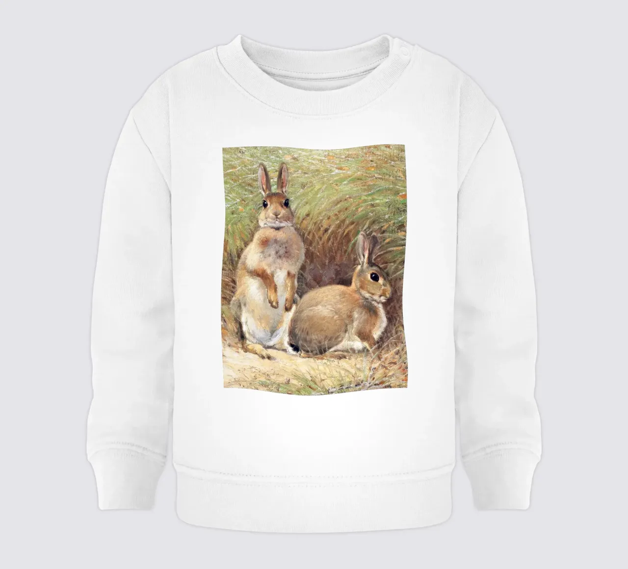 Rabbits felpa neonato da apoloprints