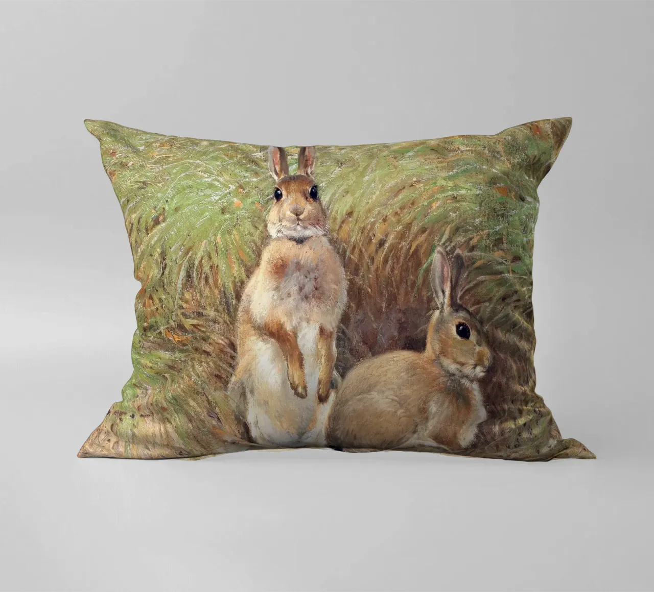 Rabbits cuscino da apoloprints