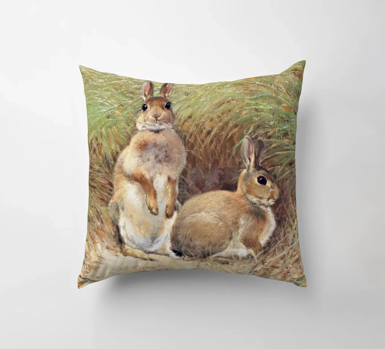 Rabbits cuscino da apoloprints