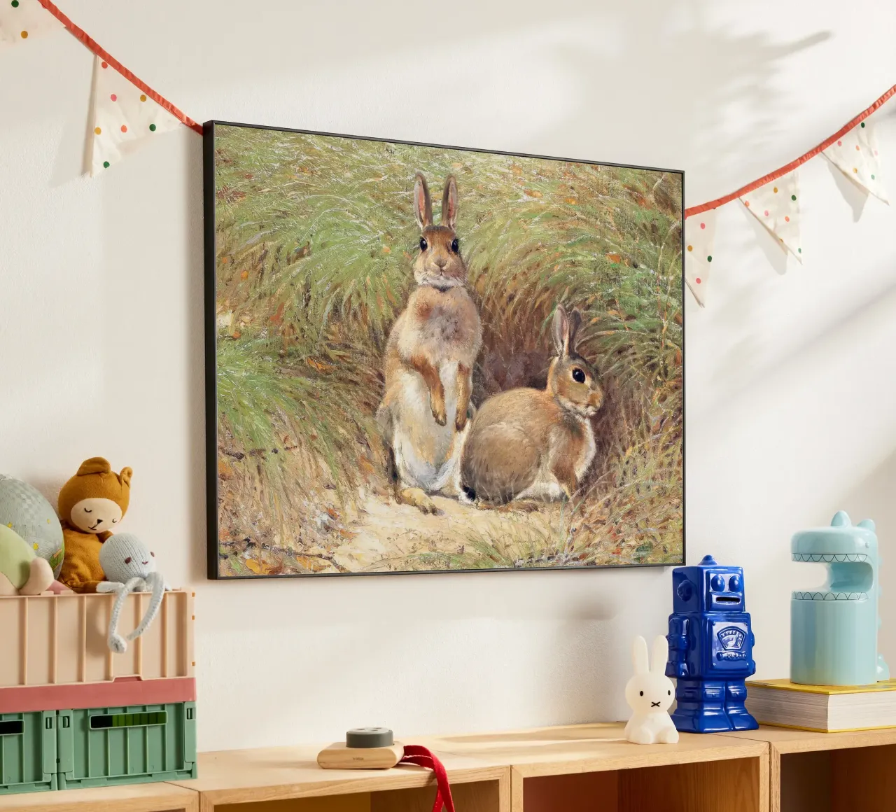Rabbits alluminio dibond da apoloprints