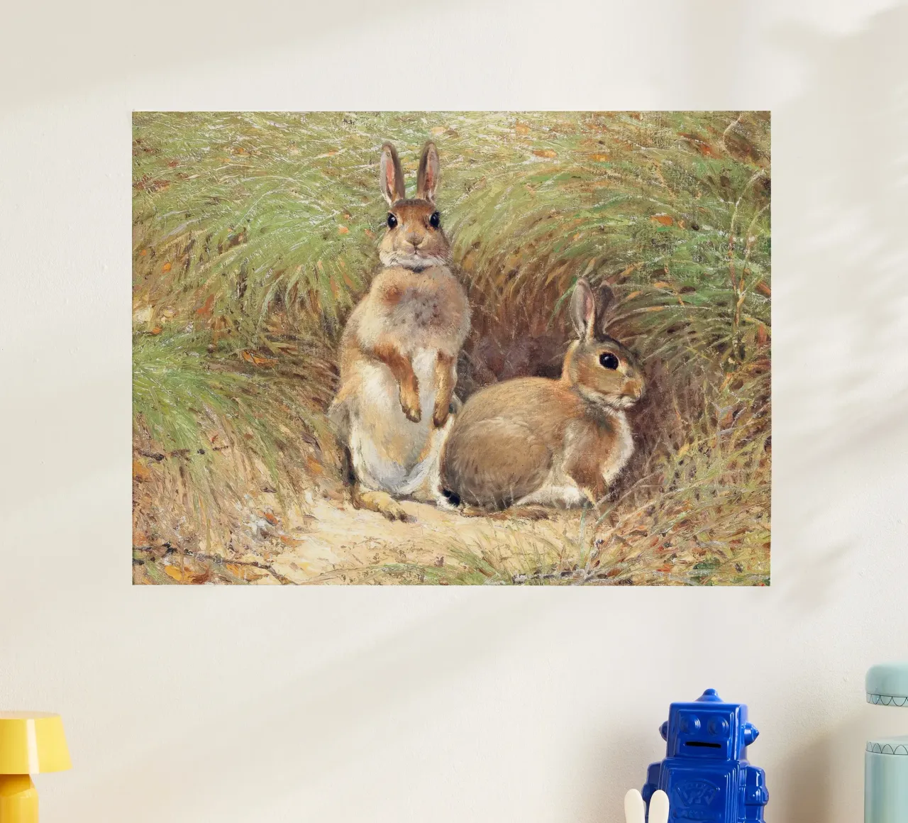 Rabbits poster da apoloprints