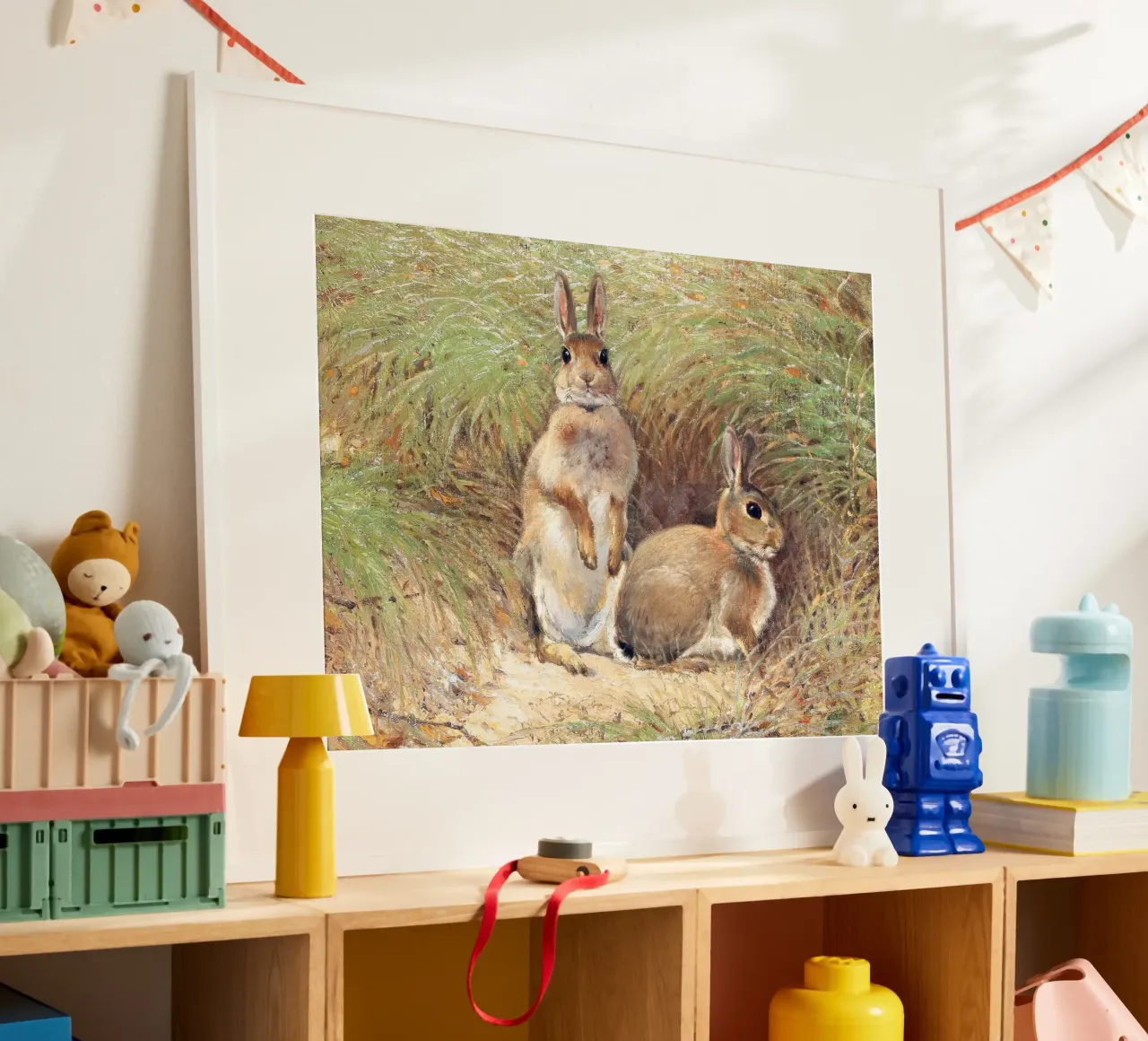 Rabbits poster da apoloprints