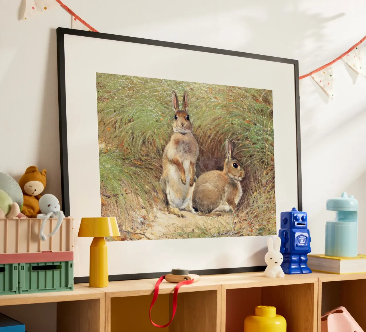 Rabbits carta hahnemühle da apoloprints