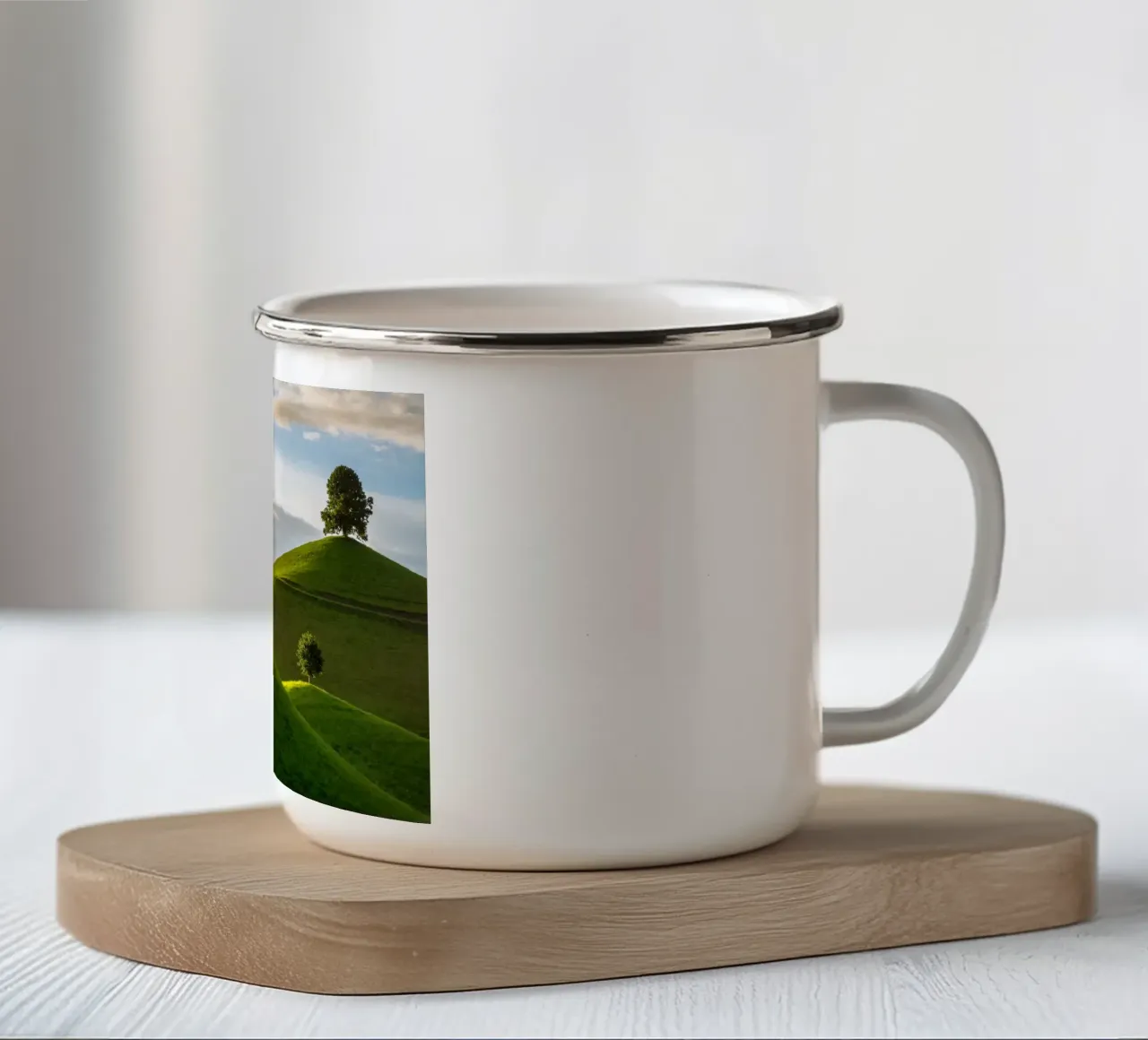 foliage vegetation tazza in smalto da Histrol