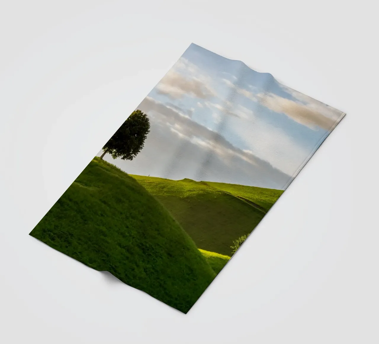 foliage vegetation fleece blanket by Histrol