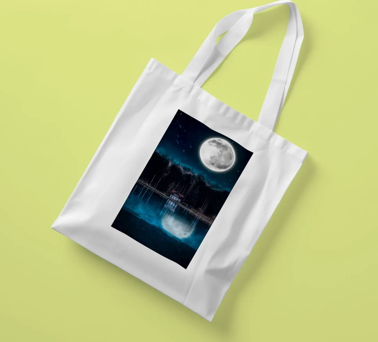 windows roof tall trees tote bag de Histrol