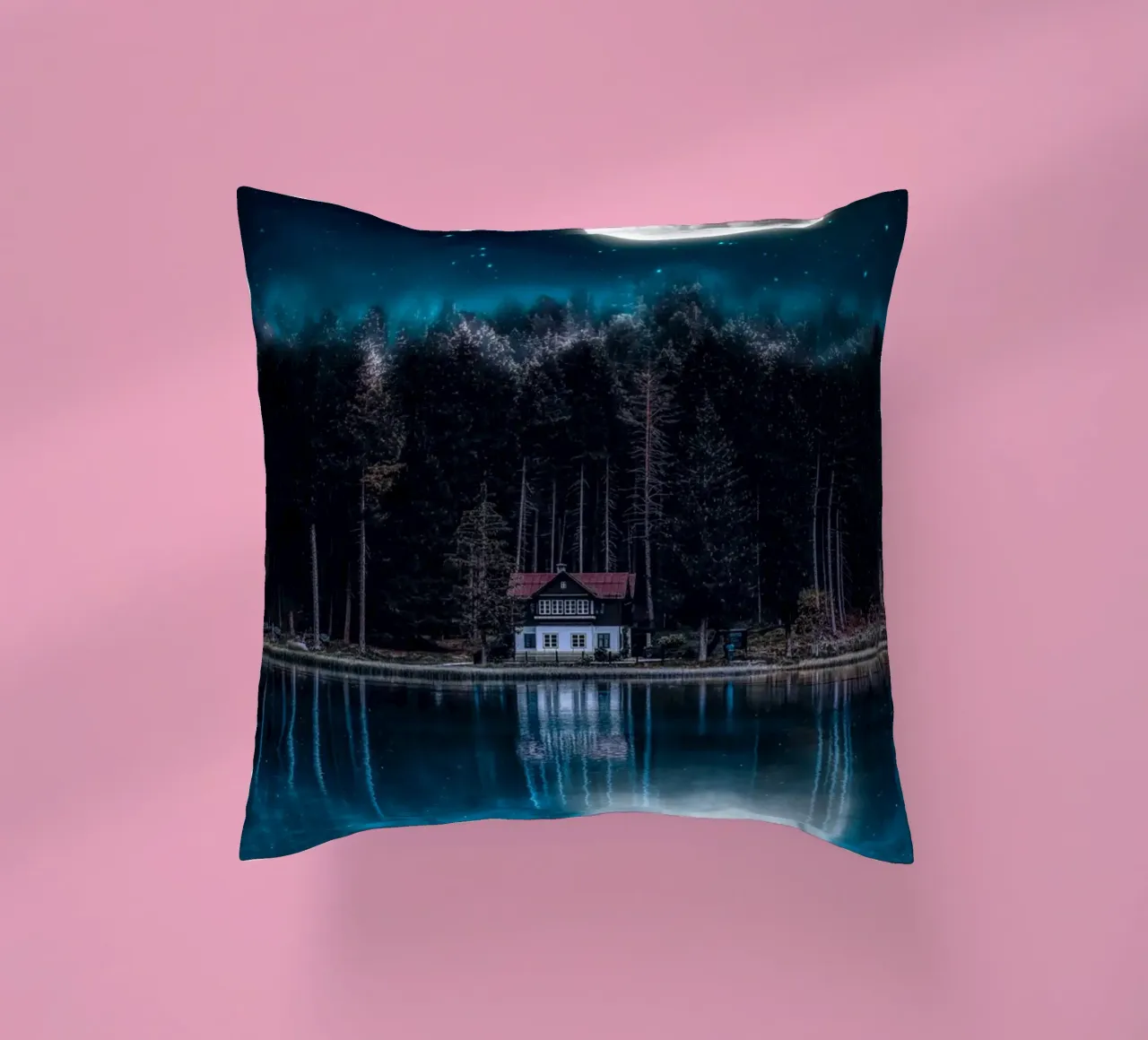 windows roof tall trees cuscino da Histrol