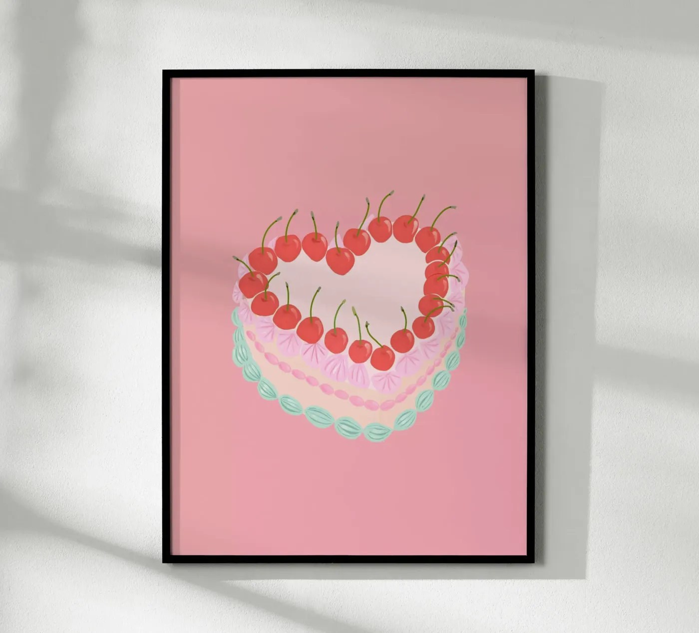 Preppy Cake poster da cafelab