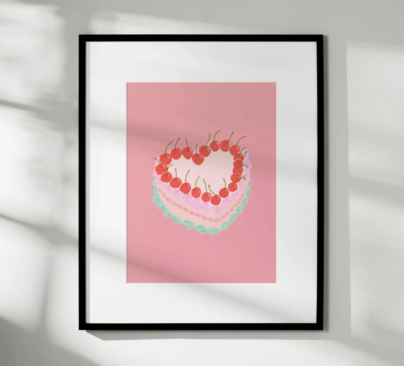 Preppy Cake poster da cafelab