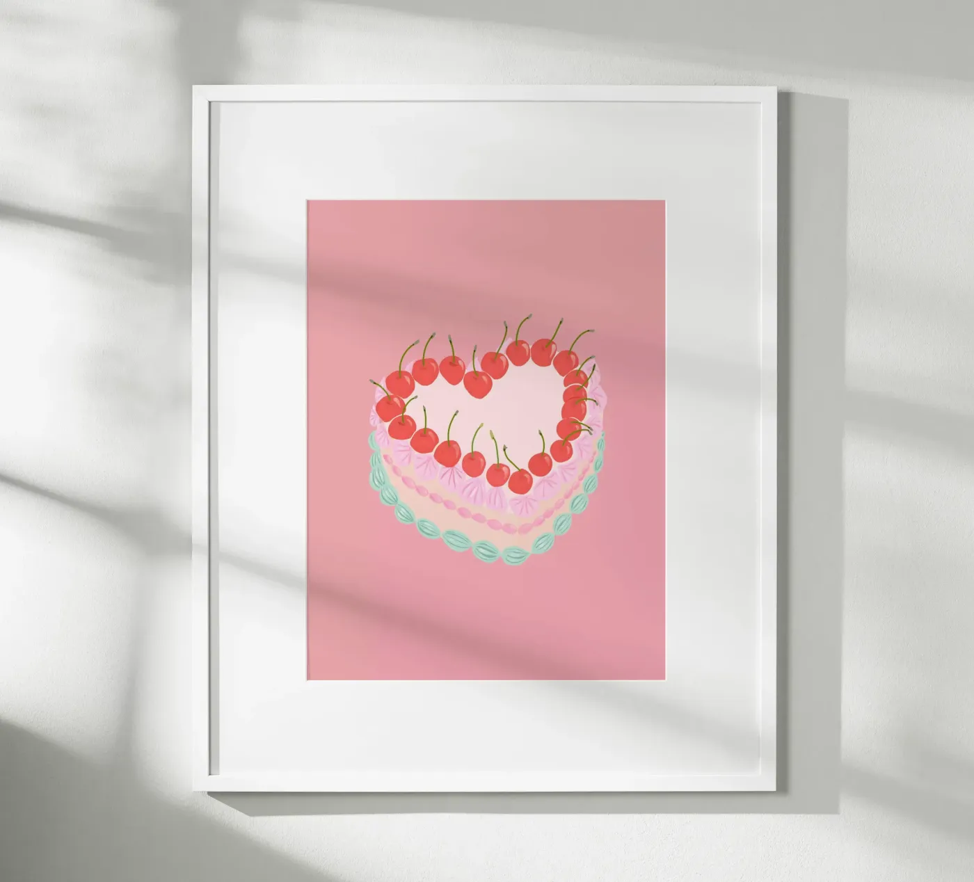 Preppy Cake poster da cafelab