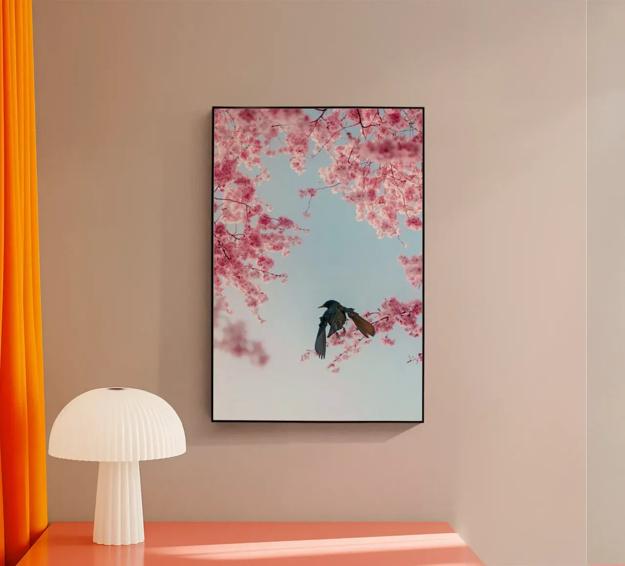 branches petals acrylic glass by Histrol