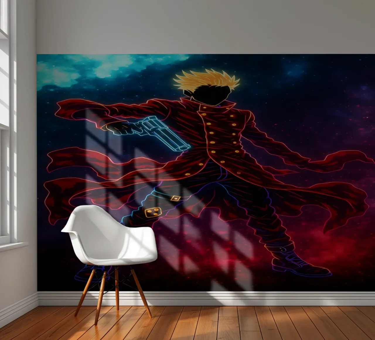 Soul Of Trigun Vash the Stampede fotobehang van DGSoulheroes